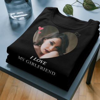 I KÄRLEK MY GIRLFRIEND Shirt - Cute Romantic Gift T
