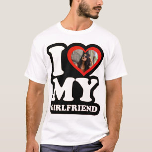I Kärlek My Girlkompis 1974 - Anpassningsbar Phot T Shirt