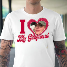 I Kärlek My Girlkompis Anpassningsbar Personlig Sh T Shirt