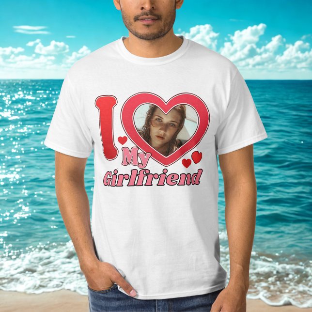 I Kärlek My Girlkompis Anpassningsbar T Shirt (Skapare uppladdad)