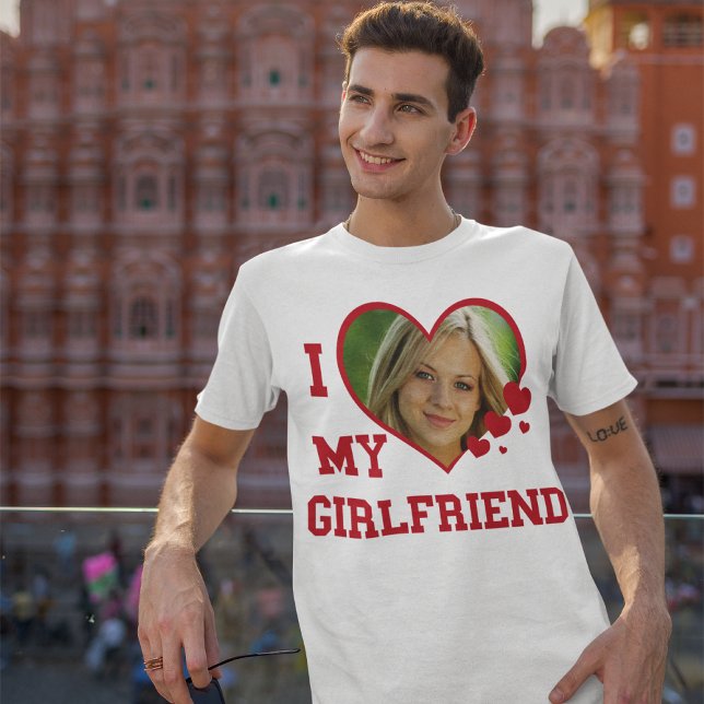 I Kärlek My Girlkompis Anpassningsbar T Shirt (Skapare uppladdad)
