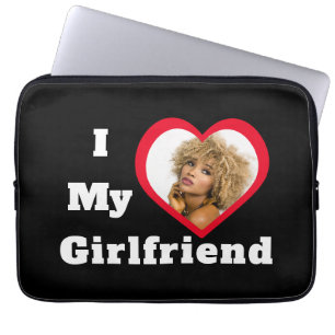 I Kärlek My Girlkompis Bae Personlig Anpassningsba Laptop Fodral
