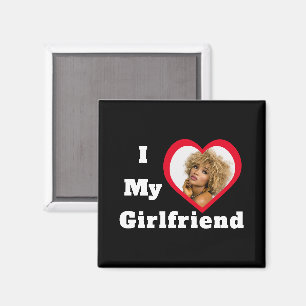 I Kärlek My Girlkompis Bae Personlig Anpassningsba Magnet