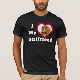 I Kärlek My Girlkompis Bae Personlig Anpassningsba T Shirt