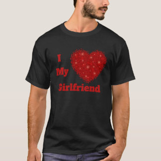 I Kärlek My Girlkompis Bae Personlig T Shirt