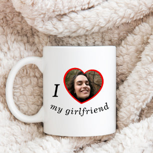 I Kärlek My Girlkompis Boykompis Anpassningsbar Ph Kaffemugg