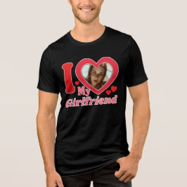 I Kärlek My Girlkompis Boykompis Wife Make Photo T Shirt