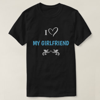 I Kärlek My Girlkompis Editable Text T Shirt