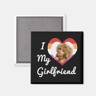 I Kärlek My Girlkompis Lesbisk Pride Anpassningsba Magnet