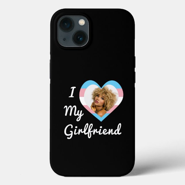 I Kärlek My Girlkompis LGBT Trans Pride Anpassning (Baksida)