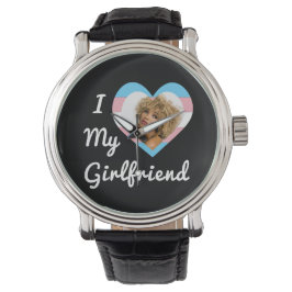 I Kärlek My Girlkompis LGBT Trans Pride Anpassning Armbandsur