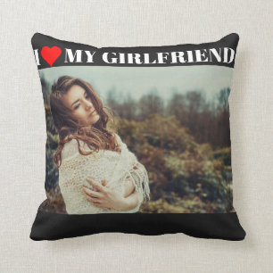 I Kärlek My Girlkompis Personlig Kudde