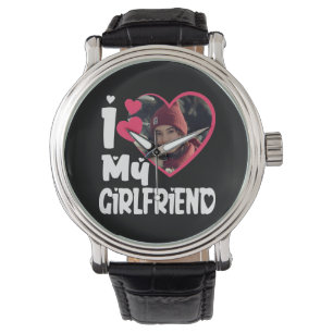 I Kärlek My Girlkompis Personlig Photo Armbandsur