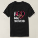 I Kärlek My Girlkompis Personlig Photo T Shirt (Design framsida)