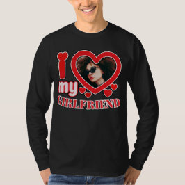 I Kärlek My Girlkompis Personlig T Shirt
