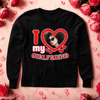 I Kärlek My Girlkompis Personlig T Shirt