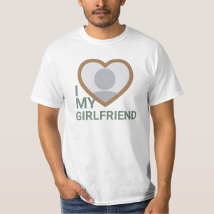 I Kärlek My Girlkompis Photo T Shirt