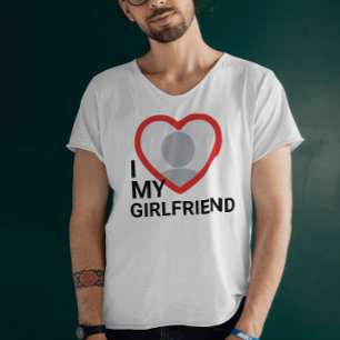 I Kärlek My Girlkompis Photo T Shirt