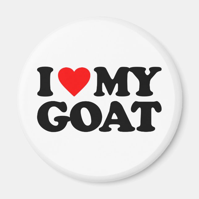 I KÄRLEK MY GOAT MAGNET (Framsidan)
