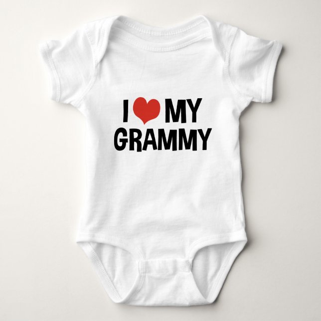 I Kärlek My Grammy T-shirt (Framsida)