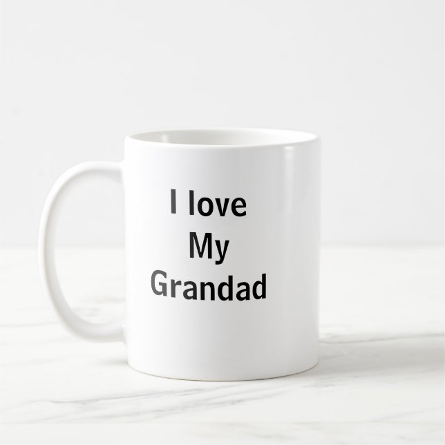 I Kärlek My Grandad Mugg (Vänster)