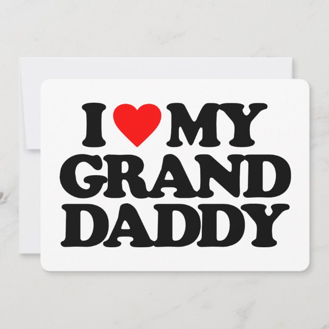 I KÄRLEK MY GRANDDADDY (Framsida)
