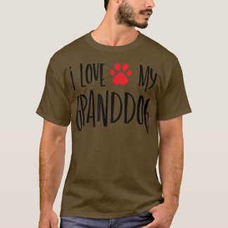 i kärlek my Granddog T Shirt