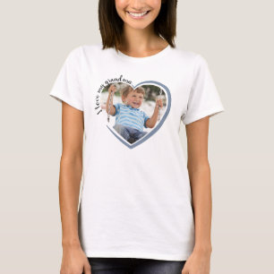 I Kärlek My Grandma Heart Photo T-Shirt