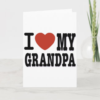 I KÄRLEK MY GRANDPA KORT