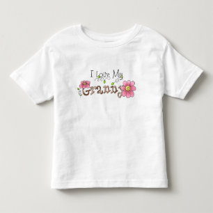 I Kärlek My Granny, Småbarn Shirt Tröja