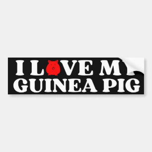 i kärlek my GUINEA GRIS Bildekal