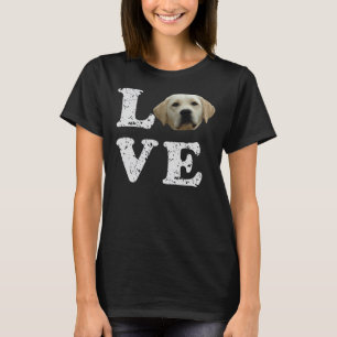 I Kärlek My Gul lab Hoodie Labrador Retriever Hund T Shirt