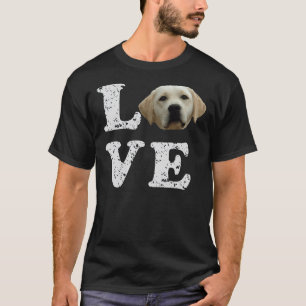 I Kärlek My Gul lab Hoodie Labrador Retriever Hund T Shirt