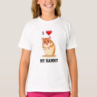 I Kärlek My Hammy Hamster T-shirt