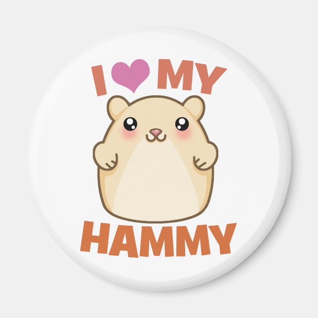 I Kärlek My Hammy Magnet (Framsidan)