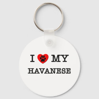 I KÄRLEK MY HAVANESE NYCKELRING