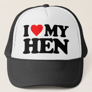 I KÄRLEK MY HEN TRUCKERKEPS