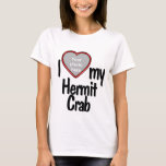 I Kärlek My Hermit Crab - Cute Red Heart Photo Ram T Shirt<br><div class="desc">Den här roligtens t-shirt visar hur mycket du kärlek ditt Hermit Crab! Skjortan har en roligt hjärtformade fotodroppe i ram där du kan ladda upp ett foto av din egen Hermit Crab. Djur älskare kommer att falla i kärlek med den här roligt anpassadet t-shirt som gör att du kan ladda...</div>