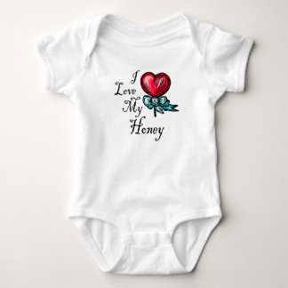 I Kärlek My Honung Heart Lollipop Tröja