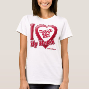 I Kärlek My Horse - Foto Tee