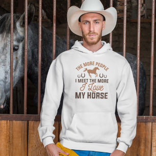 I Kärlek My Horse Hoodie