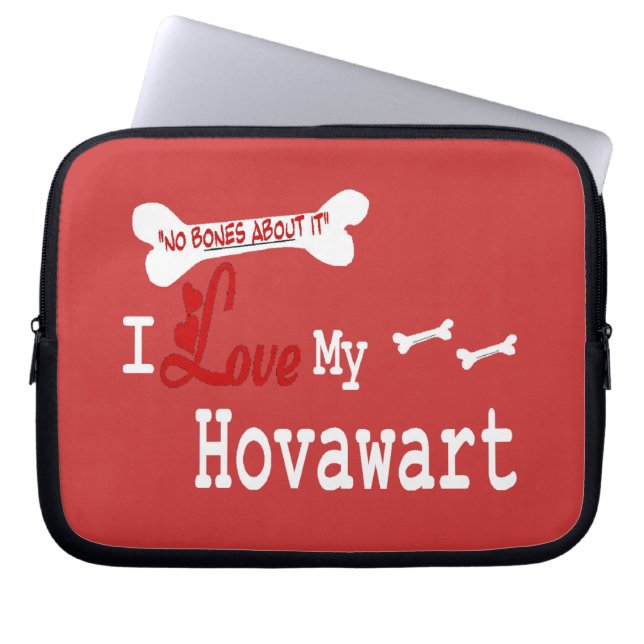 I Kärlek My Hovawart Laptop Fodral (Framsidan)