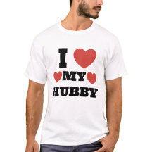 I KÄRLEK MY HUBBY T-Shirt