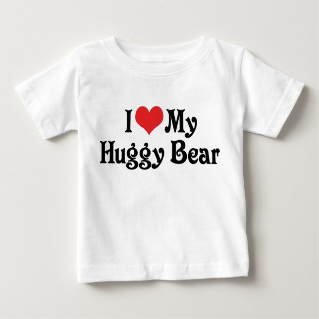 I Kärlek My Huggy Bear T-shirt (Framsida)