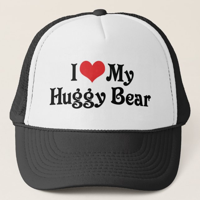 I Kärlek My Huggy Bear Truckerkeps (Framsida)