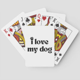 I Kärlek My Hund Casinokort