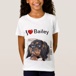 I Kärlek My Hund-foto T Shirt