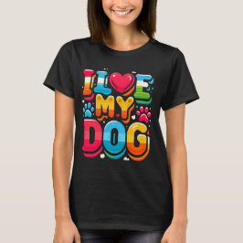 I Kärlek My Hund T Shirt