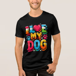 I Kärlek My Hund T Shirt