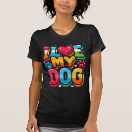 I Kärlek My Hund T Shirt